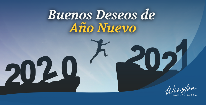 Buenos deseos de año nuevo 2021