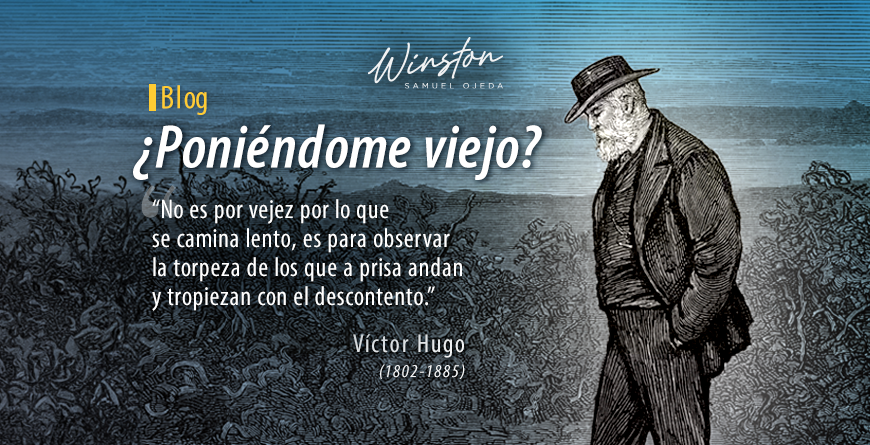 ¿Poniéndome viejo?